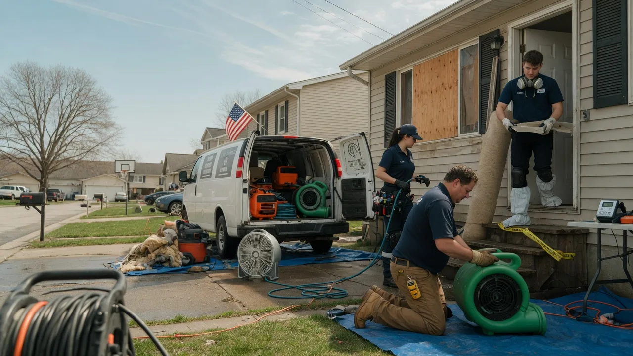 Water Damage Restoration in Emmetsburg, IA near me